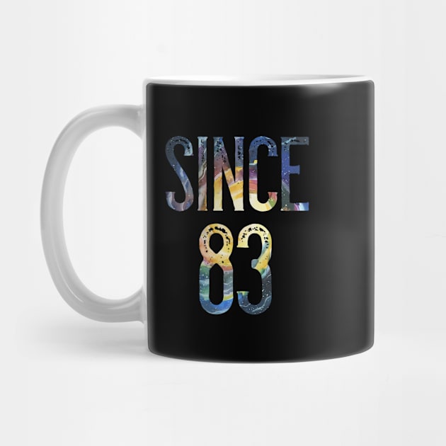 Since 83 1983 Wedding And Birthday Anniversary Gift Item Tee by reelingduvet